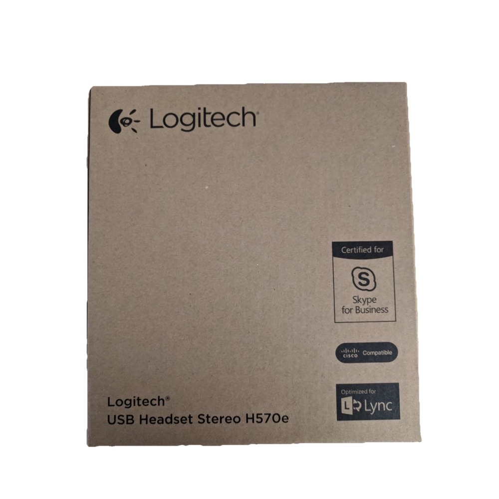 Logitech H570e Noise Cancelling USB Headset Stereo Great Sound Quality
